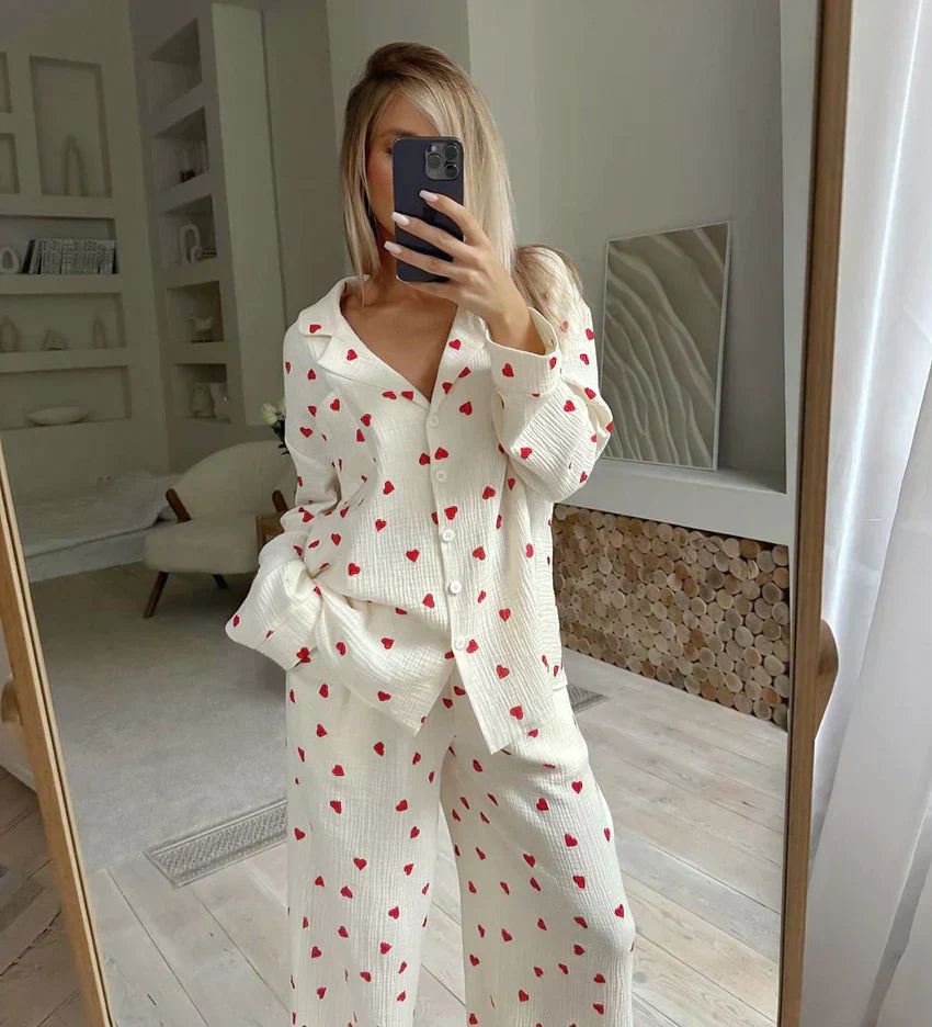 Heart Pajama set