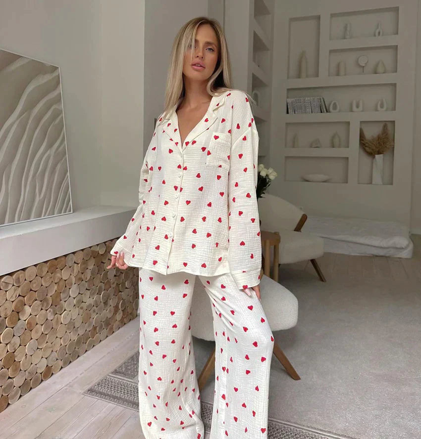 Heart Pajama set