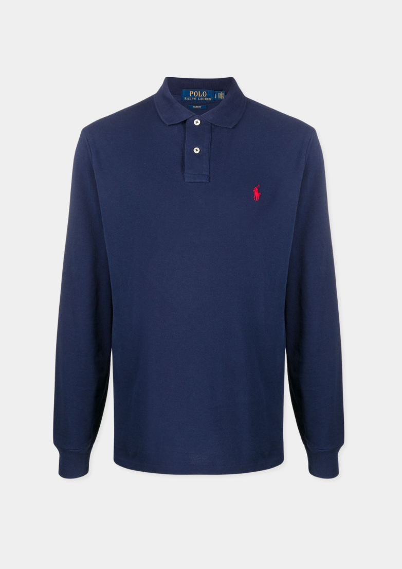 Long Sleeved Polo Shirt