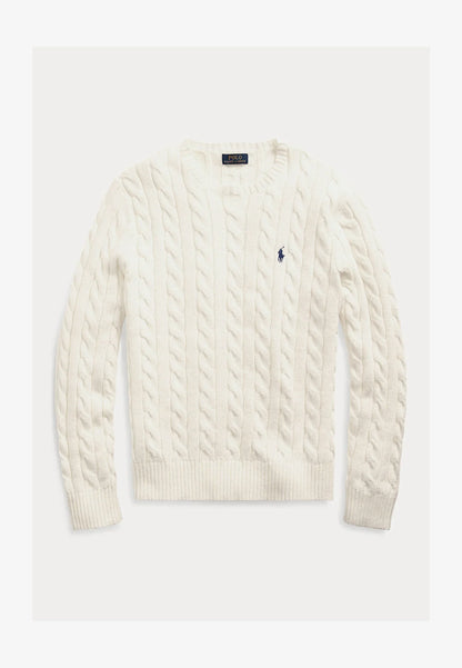 Cable Knitted Pullover Sweater