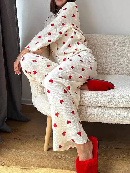 Heart Pajama set