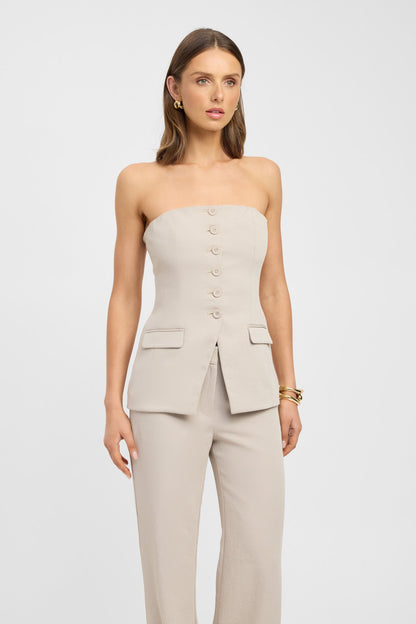 Ava | Strapless Button Set